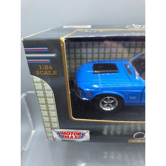 Rare Motor Max American Classics 1970 Ford Mustang Boss 429 1:24 Scale NIB - Picture 4 of 8